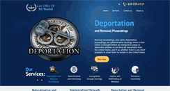 Desktop Screenshot of deportation-defense.com